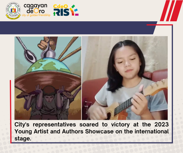CAGAYAN DE ORO&#039;S CREATIVE BRILLIANCE SHINES: 5 STUDENTS BAG AWARDS AT YOUTH LEADERSHIP SUMMIT FOR 2023 YOUNG ARTISTS AND AUTHORS SHOWCASE