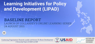 LEIPO COMPLIMENTS DATA READINESS AND PRACTICES AT LIPAD