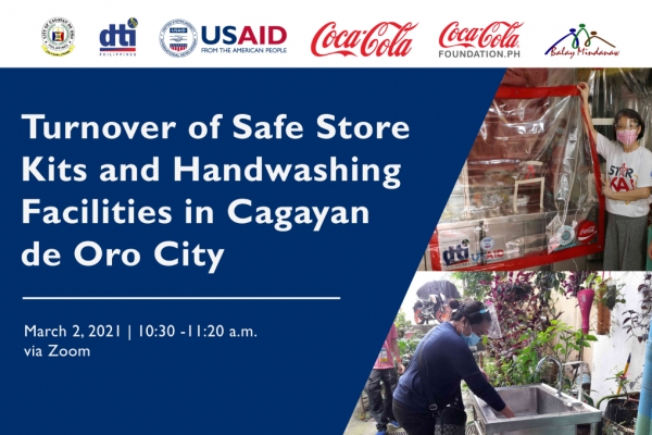 LOCALS RECEIVE HANDWASHING STATIONS AND SAFE STORE KITS